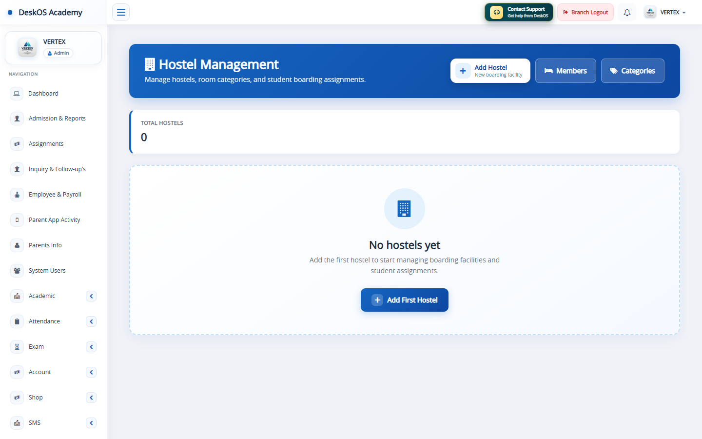 Hostel Management