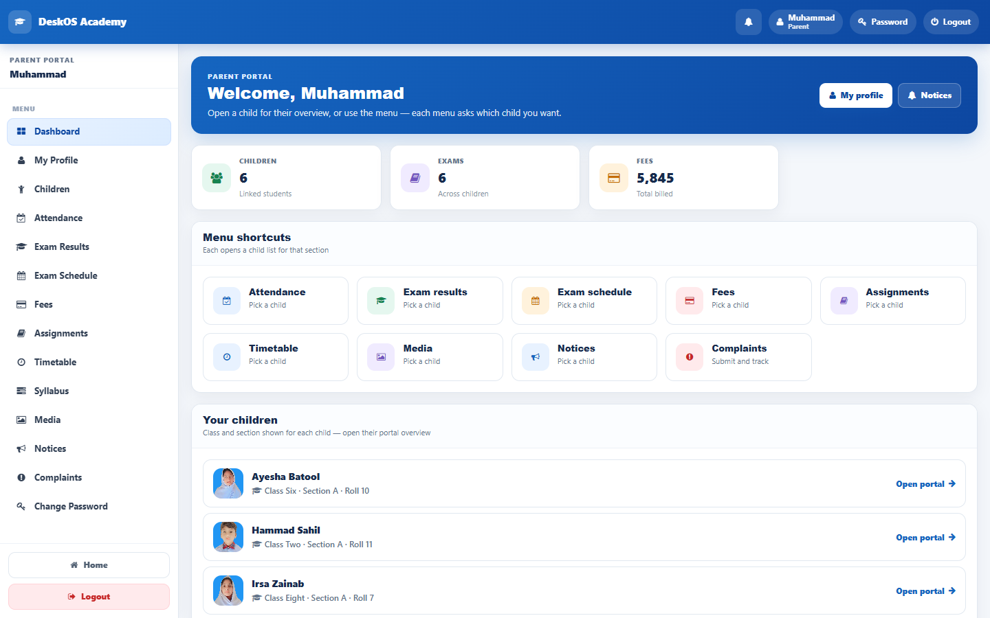 Internal Messaging — DeskOS